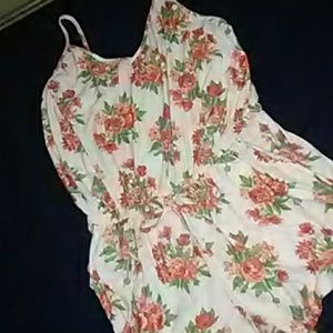 Im selling a sherbert floral romper